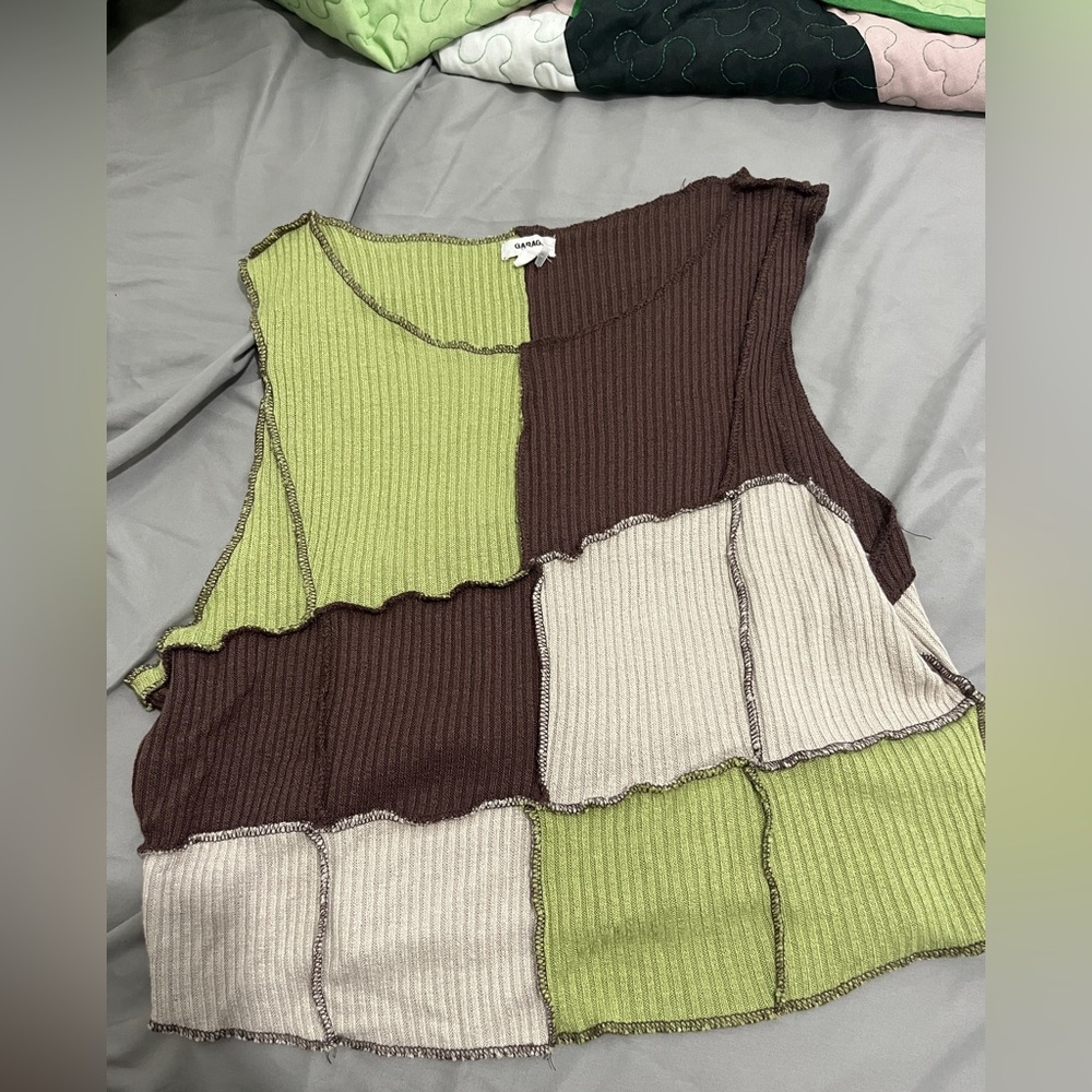 Soft Knit Cropped Tank Top
